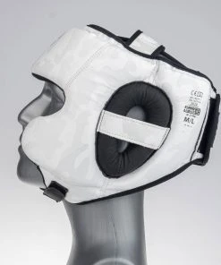 PROTECTION Headguard Fighter Sparring Pro - White/camo, FHG-001CWH 11 PROTECTION Headguard Fighter Sparring Pro - White/camo, FHG-001CWH