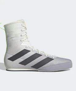 Boxing Shoes Adidas Box Hog 3 - White/grey, FV6584