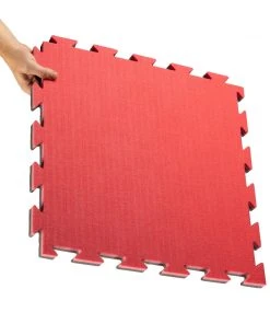 Trocellen Tatami Mini Set Of 8 Pieces - Red/black, FTTM-50 TRAINING