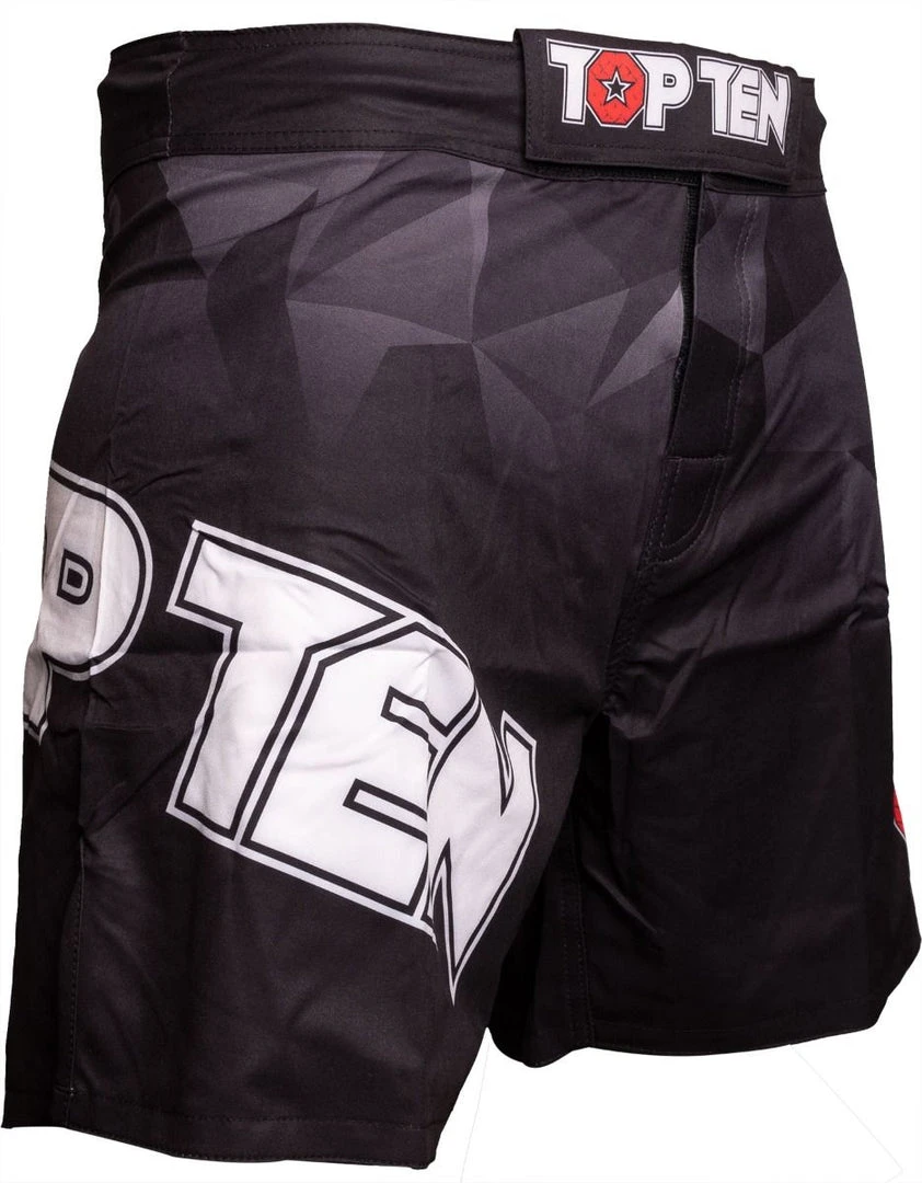 Top Ten MMA Prism Shorts - Black, 18151-91 6 Top Ten MMA Prism Shorts - Black, 18151-91