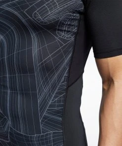 Reebok Printed Compression Tee, FS8579 Training T-Shirts 12 Reebok Printed Compression Tee, FS8579 Training T-Shirts