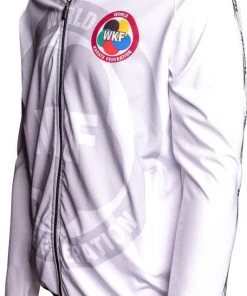 Hoody Hayashi Karate WKF - White, 19144-1 Hoodies