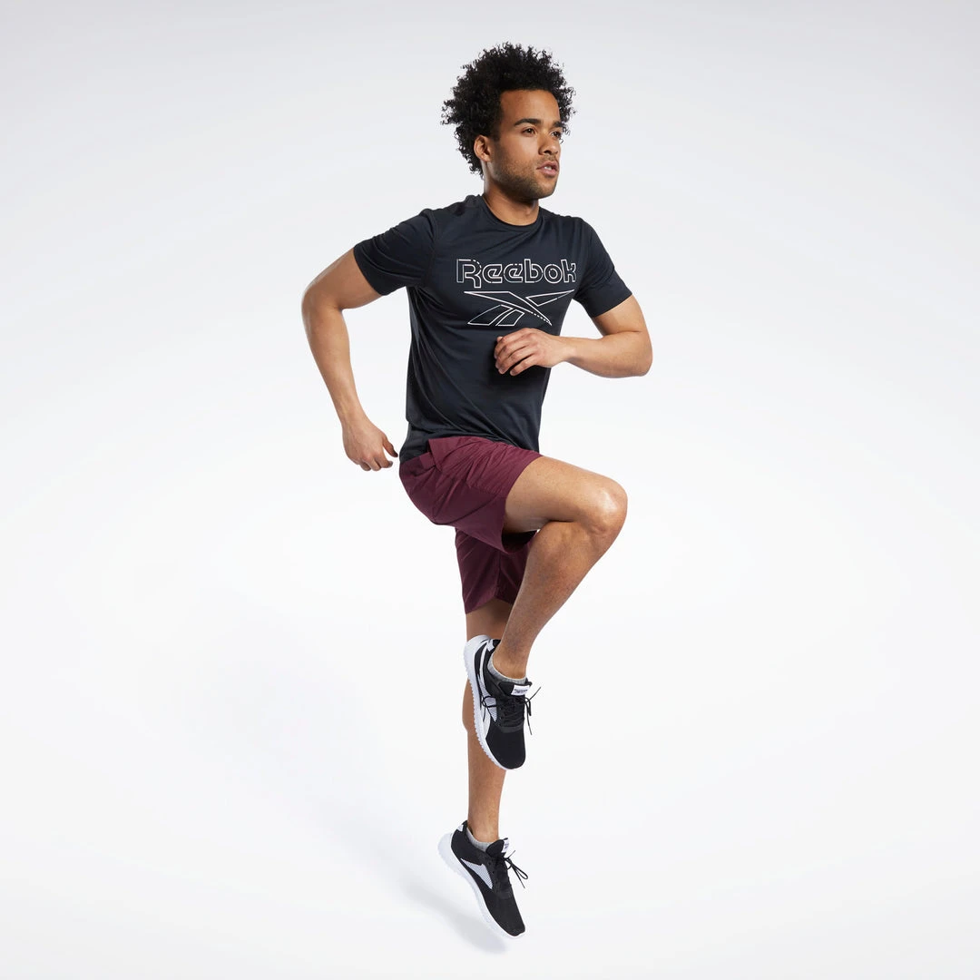 Reebok Workout ActivChill Training Tee - Black, FS8444 Training T-Shirts 6 Reebok Workout ActivChill Training Tee - Black, FS8444 Training T-Shirts