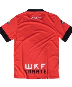 Workout T-Shirts Hayashi WKF T-Shirt - Red, 99341-4