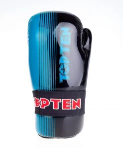 GLOVES Pointfighter TOP TEN Glossy - Black/blue, 2067-96LA 12 GLOVES Pointfighter TOP TEN Glossy - Black/blue, 2067-96LA