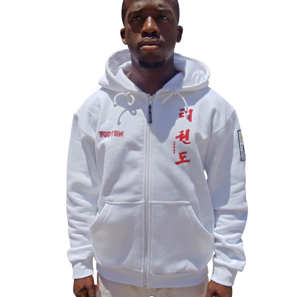 TOP TEN Hooded Sweater ITF - White, 1948-1 3 TOP TEN Hooded Sweater ITF - White, 1948-1