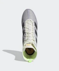 Boxing Shoes Adidas Box Hog 3 - White/grey, FV6584