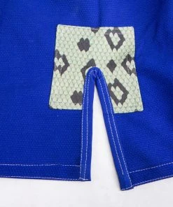 Fighter BJJ Kimono Rice Straw - KIDS - Blue, BJJBLU-07