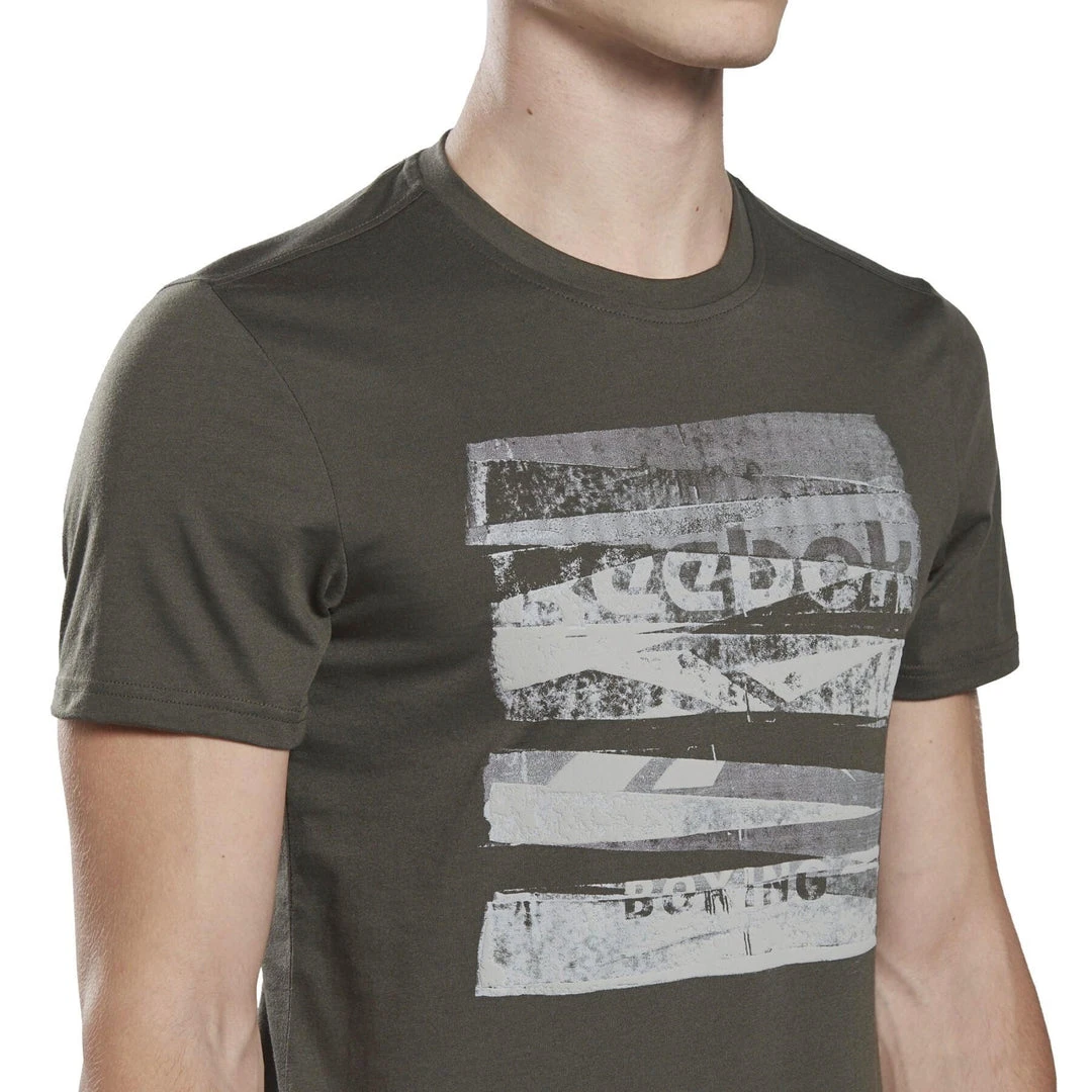 T-Shirts Reebok CBT Core Boxing Tee - Green, FU1261 7 T-Shirts Reebok CBT Core Boxing Tee - Green, FU1261