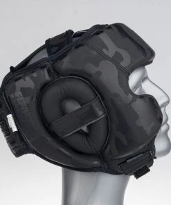 Headguard Fighter Sparring Pro - Black/camo, FHG-001CBK PROTECTION