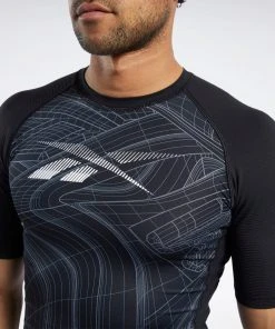 Reebok Printed Compression Tee, FS8579 Training T-Shirts 13 Reebok Printed Compression Tee, FS8579 Training T-Shirts