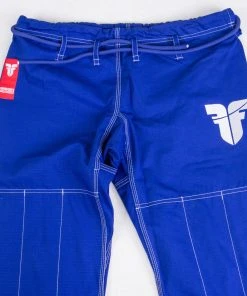 Fighter BJJ Ripstop Gi Rip Stop KIDS - Blue, BJJBLU-04 13 Fighter BJJ Ripstop Gi Rip Stop KIDS - Blue, BJJBLU-04