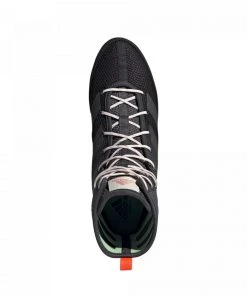 Boxing Shoes Adidas Box Hog 3 - Grey/black, FV6586