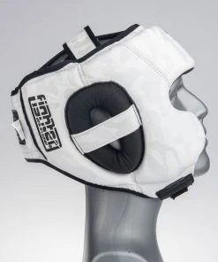 PROTECTION Headguard Fighter Sparring Pro - White/camo, FHG-001CWH 12 PROTECTION Headguard Fighter Sparring Pro - White/camo, FHG-001CWH