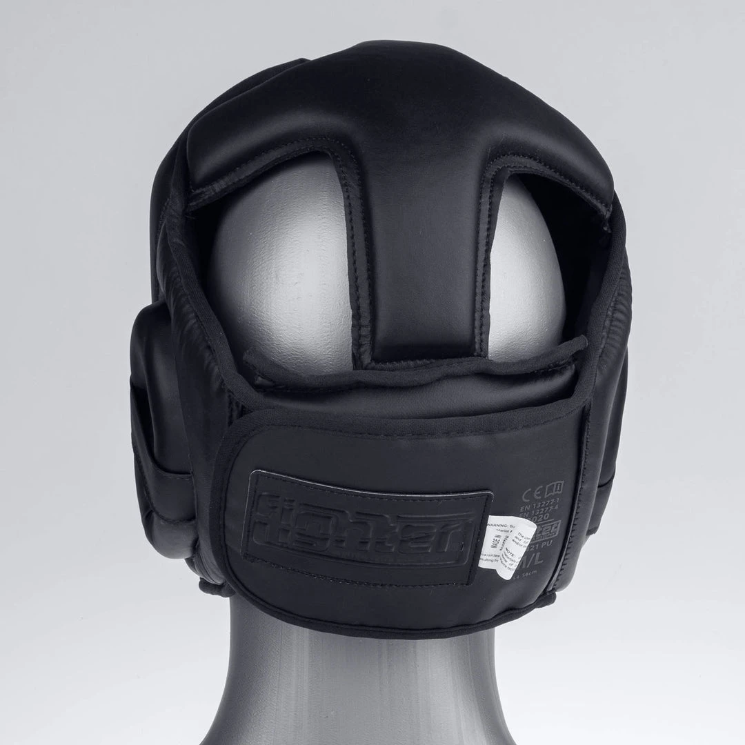 Headguard Fighter Sparring - Black, JE1421PUBLK PROTECTION 7 Headguard Fighter Sparring - Black, JE1421PUBLK PROTECTION