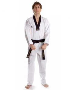 Adidas Taekwondo WT Uniforms Dobok Adichamp II - White, 830718