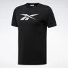 Reebok Workout Ready Tee - Black, FK6180 Training T-Shirts