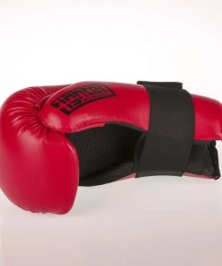 Fighter Open Gloves Strap - Dark Red, FOG-001R