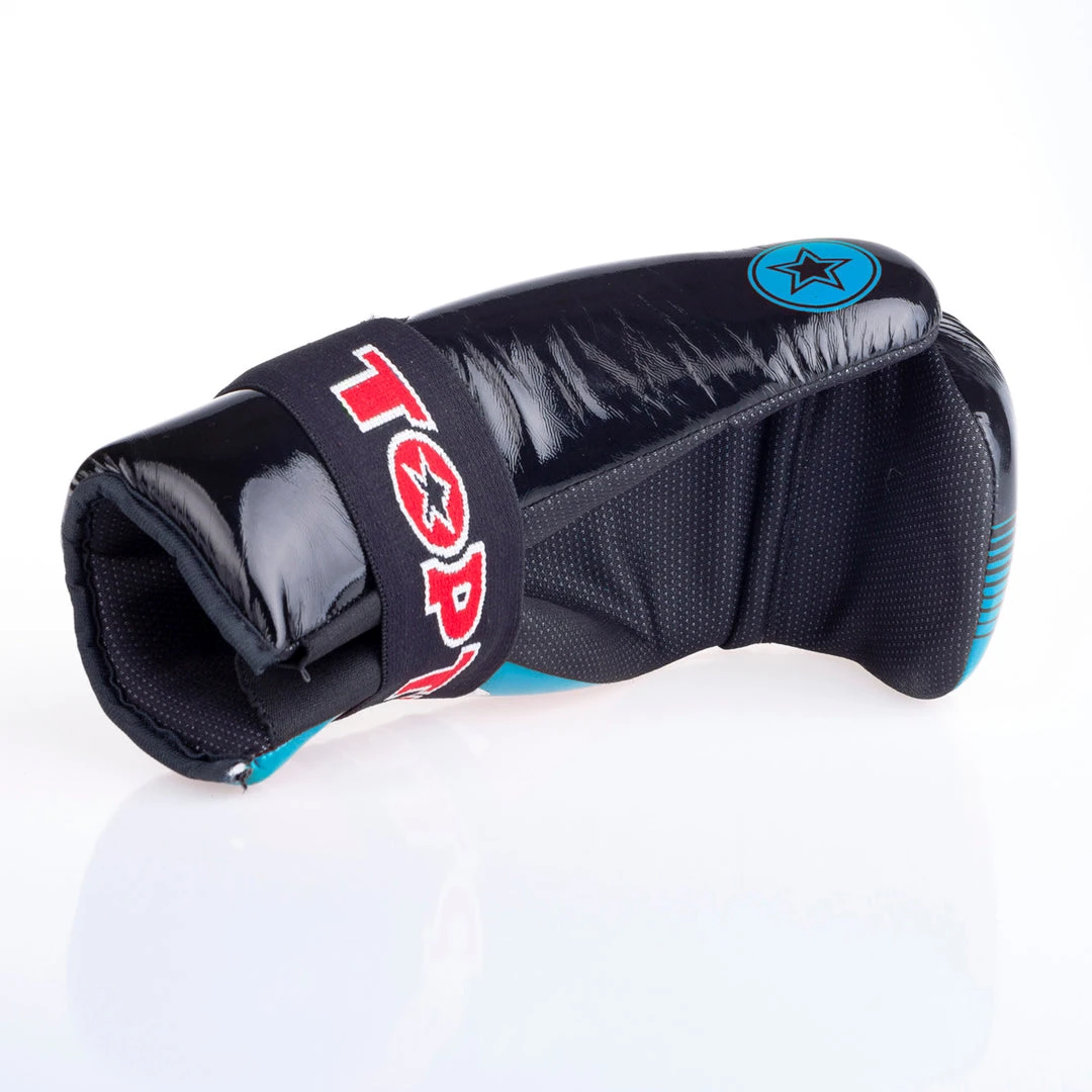 GLOVES Pointfighter TOP TEN Glossy - Black/blue, 2067-96LA 8 GLOVES Pointfighter TOP TEN Glossy - Black/blue, 2067-96LA