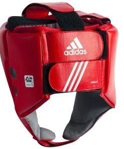 Adidas PROTECTION AIBA Boxing Head Guard - Red, AIBAH1-R