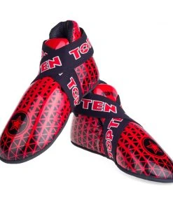 PROTECTION TOP TEN Super-light Triangles Kicks - Red/black, 3067-49T