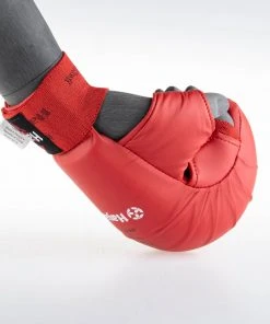 Hayashi Karate Fist Protector TSUKI With Thumb (WKF Approved) - Red, 238 16 Hayashi Karate Fist Protector TSUKI With Thumb (WKF Approved) - Red, 238