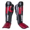 King Pro Boxing Shin Guards - Black/red, KPG-SG-95 2 King Pro Boxing Shin Guards - Black/red, KPG-SG-95