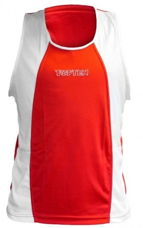 Boxing Tank Top Ten - Red, 1928-4 Boxing Jersey 3 Boxing Tank Top Ten - Red, 1928-4 Boxing Jersey