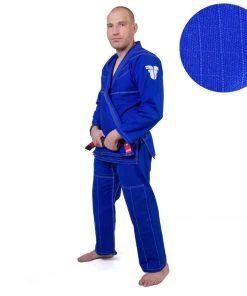 Fighter BJJ Ripstop Gi Rip Stop KIDS - Blue, BJJBLU-04