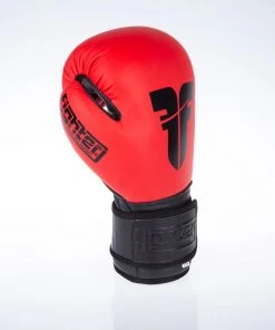 Fighter Boxing Gloves SIAM - Matt Red, FBG-003R