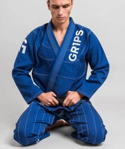 Grips Gr1ps BJJ Kimono Primero Competition - Blue, G10118-BLUE