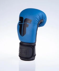 Fighter Boxing Gloves SIAM - Blue, FBG-003BL 18 Fighter Boxing Gloves SIAM - Blue, FBG-003BL