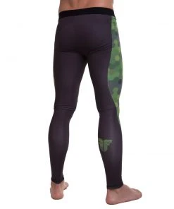 Fighter Compression Pants - Hexagon, FRP-04 Compression Shorts