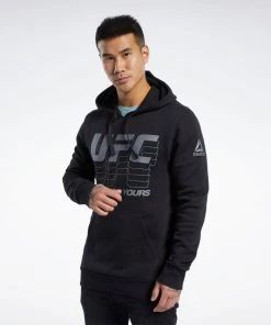 Hoodies Reebok UFC FG Hoodie - Black, FJ5161