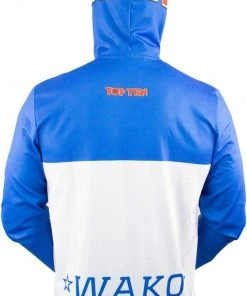 Hoody TOP TEN WAKO - White/blue, 19321-16