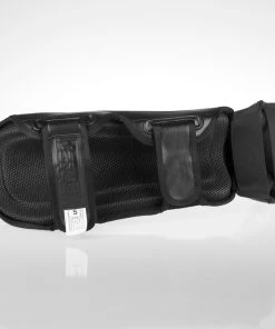 Fighter Shinguards Thai Ergo - Black/grey, FSG-004BG PROTECTION