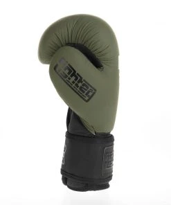 Fighter Boxing Gloves SIAM - Matt Khaki, FBG-003KB 19 Fighter Boxing Gloves SIAM - Matt Khaki, FBG-003KB