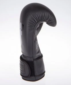 Fighter Boxing Gloves SPLIT - Matt Black, FBG-001B