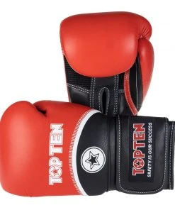 Top Ten Boxing Gloves 4Select - Red/black, 2244-49