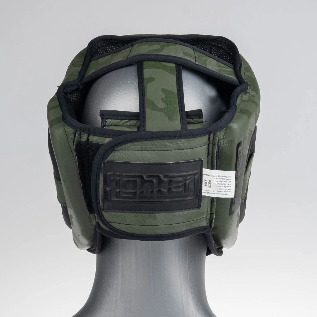 Headguard Fighter Sparring Pro - Khaki/camo, FHG-001CKH PROTECTION 8 Headguard Fighter Sparring Pro - Khaki/camo, FHG-001CKH PROTECTION