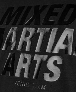 T-Shirts Venum VT MMA T-shirt - Black, VENUM-03730-114