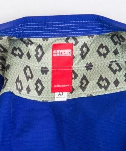 Fighter BJJ Ripstop Gi Rip Stop KIDS - Blue, BJJBLU-04 14 Fighter BJJ Ripstop Gi Rip Stop KIDS - Blue, BJJBLU-04