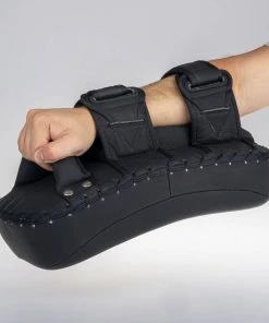 Fighter Thai Pads - Black/neon Yellow, FTP-001BNY TRAINING