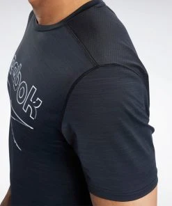 Reebok Workout ActivChill Training Tee - Black, FS8444 Training T-Shirts 16 Reebok Workout ActivChill Training Tee - Black, FS8444 Training T-Shirts