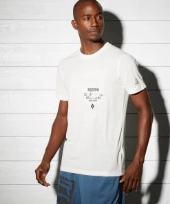 Reebok Combat Tee - White, BJ8880 9 Reebok Combat Tee - White, BJ8880