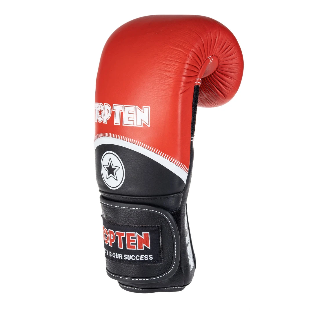 Top Ten Boxing Gloves 4Select - Red/black, 2244-49 8 Top Ten Boxing Gloves 4Select - Red/black, 2244-49
