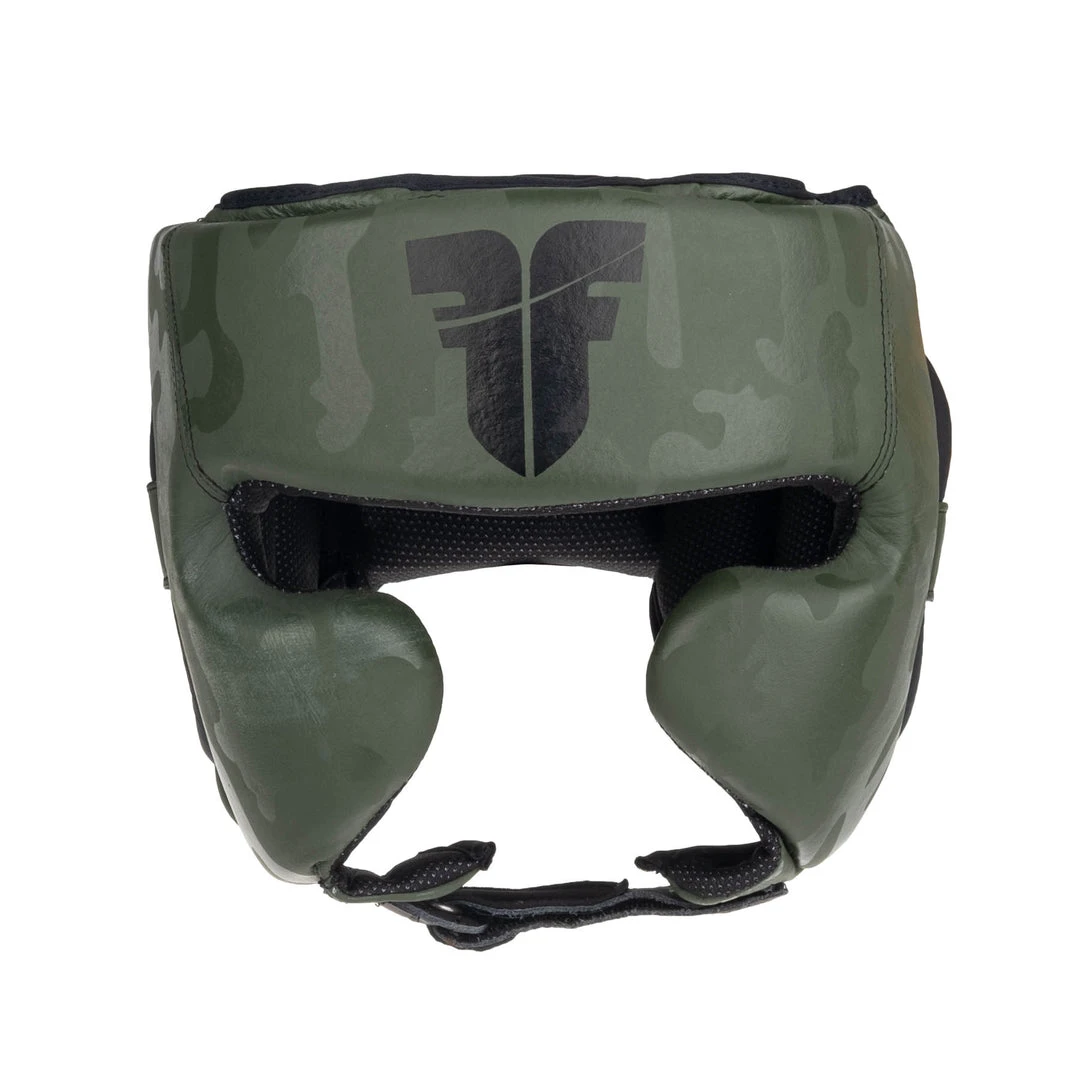 Headguard Fighter Sparring Pro - Khaki/camo, FHG-001CKH PROTECTION 3 Headguard Fighter Sparring Pro - Khaki/camo, FHG-001CKH PROTECTION