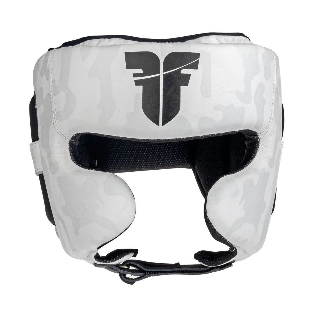 PROTECTION Headguard Fighter Sparring Pro - White/camo, FHG-001CWH 3 PROTECTION Headguard Fighter Sparring Pro - White/camo, FHG-001CWH
