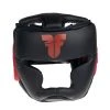 Headguard Fighter Sparring - Black/red, JE1421PURED