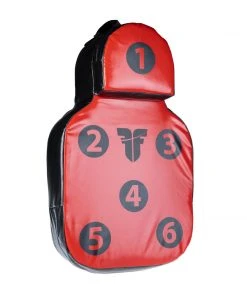 TRAINING Fighter Dummy Shield For Power Wall - Red/black, FPWS-03